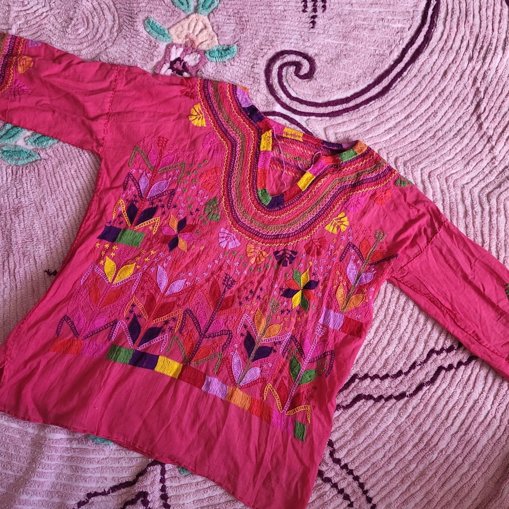 Vintage Embroidered Blouse